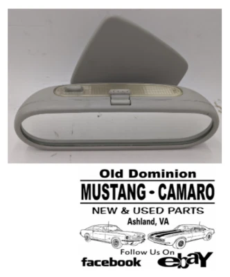 1998-2002 Volkswagen Beetle Interior Rear View Mirror Assembly - Gray - Image 1 of 4