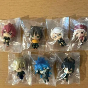 Disney Twisted Wonderland Hugcot Mini Figure Set of 7 Cable Accessories JAPAN FS - Picture 1 of 5