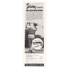 1949 Mississippi: Driving is Great in Mississippi Vintage Print Ad