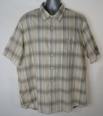 Horny Toad Mens Size XXL  Plaid Short Sleeve Button Down Shirt Casual - Image 1 of 4