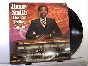 NM Jimmy Smith The Cat Strikes Again IC 1121 1981 Milan Promo 12in Record Album - Picture 1 of 2