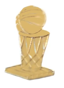Prendedor de trofeo del campeonato Larry O'Brien de los Boston Celtics prendedor ganador de las finales de la NBA - Imagen 1 de 2