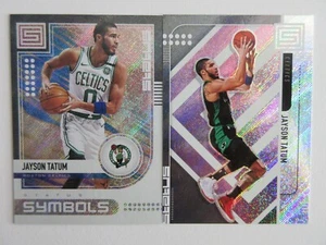 2019-20 Panini Prizm Status Symbols T-Mall NBA Jayson Tatum 2 Card Lot Holo - Picture 1 of 3