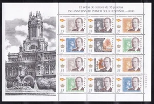 2000 - España -  Minipliego 68 - 150 Aniver Primer Sello - Picture 1 of 1