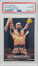 1997 Bandai K-1 Grand Prix #75 Maurice Smith Rookie Card RC PSA 10 Gem MMA UFC
