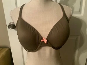 Victoria's Secret olivgrüner Spitzen-BH Criss Cross Damen 34DD - Bild 1 von 9