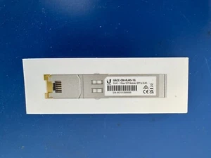 Ubiquiti Networks UACC-CM-RJ45-1G 1G SFP to 1GbE RJ45 Module - Picture 1 of 3