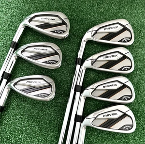 Callaway MAVRIK Single 7-Iron ONLY, Stiff TT ELEVATE 105 Steel, Men's LEFT Hand - Picture 1 of 12