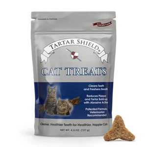 Cat Treats | Daily Dental Treats | Cleans Teeth & Gums Fresh Breath Natural O... - Picture 1 of 5