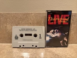 George Thorogood Greatest Hits Live 1986 Cassette Tape - Bild 1 von 3