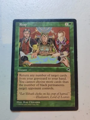 Reap Tempest Regular MP/LP MTG  - Image 1 of 2