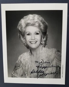 Debbie Reynolds American Actress Black & White Photograph Signed, Personalized - Picture 1 of 2