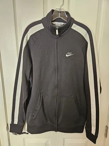 Nike Men's Full Zip Black White Jacket RN#58323 Outdoor Hiking, Size XL - Picture 1 of 7