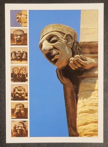 Vintage Postcard - Gargoyles and Grotesques - Oxford - United Kingdom - Picture 1 of 5