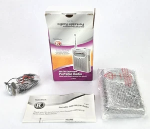 Radio Shack Portable Short Wave AM FM Travel Radio 12-472 NOS in Box - Picture 1 of 6