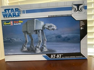 2008 Revell Snap Tite Model Kit Star Wars AT-AT Packing unopened in box - Picture 1 of 6