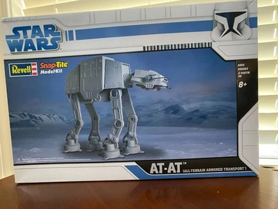 2008 Revell Snap Tite Model Kit Star Wars AT-AT Packing unopened in box - Image 1 of 4