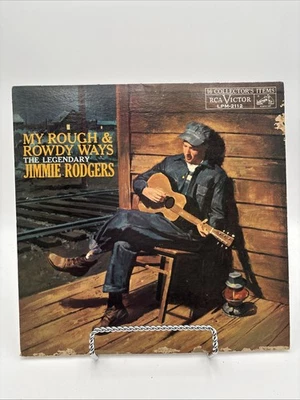 Jimmie Rodgers-My Rough & Rowdy Ways-Folk RCA Victor Records LPM2112 LP 1960 VG+ - Image 1 of 4