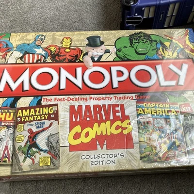 Monopoly Marvel Comics Collectors Edition Rare New & Sealed Property Trading - Image 1 of 3