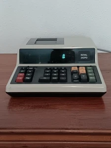 Vintage Royal 242PD Calculator Adding Machine. Tested. Works. - Picture 1 of 11