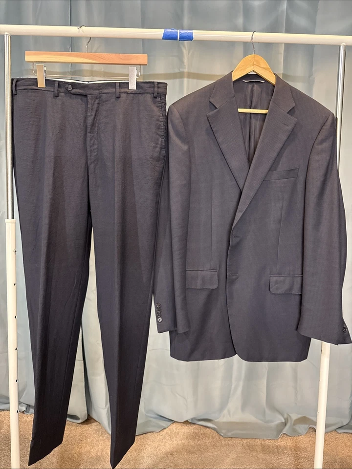Canali Suit, EU54, Dark Blue - Image 1 of 4