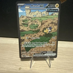 Pokemon Iron Hands ex 248/182 Sv04: Paradox Rift Holo - Imagen 1 de 7