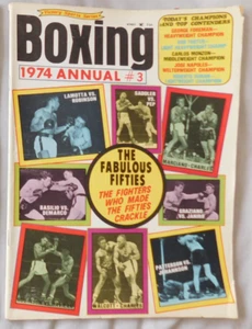 Victory Sports Series 1974 Annual Boxing Magazine Vg - Picture 1 of 1