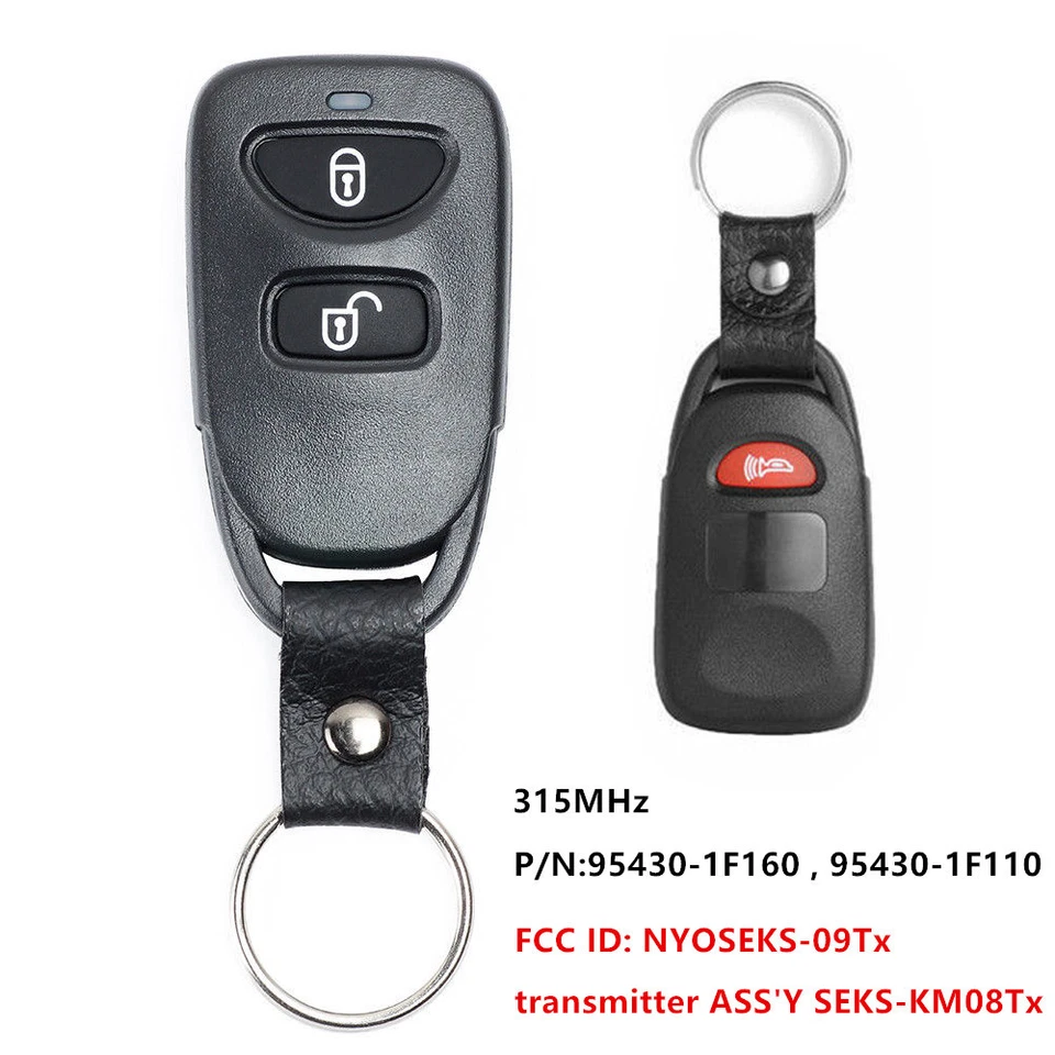 Mando a distancia de repuesto para Kia Spectra 5 2008-2009, Sportage NYOSEKS-09Tx Foto 1 de 1