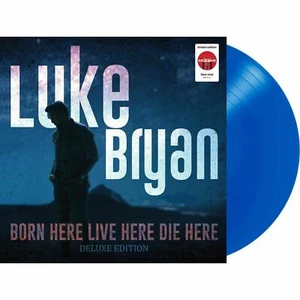 Luke Bryan "Born Here Live Here Die Here" BRAND NEW LIMITED BLUE 2 VINYL SET!! - Picture 1 of 1