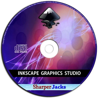 NEW & Fast Ship! Inkscape Vector Graphics / Image Creation Software Linux Disc - Image 1 of 4
