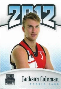 2012 Draft Prospects Rookie Card (17) Jackson COLEMAN - Picture 1 of 1