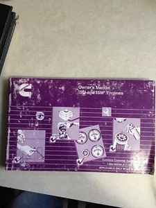 CUMMINS ISM AND ISMe ENGINE OWNER'S MANUAL - Picture 1 of 2