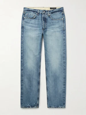 NEW Rag & Bone Fit 4 Straight-Leg Denim Jeans in Mid Blue Size 30 #P2651 - Image 1 of 4