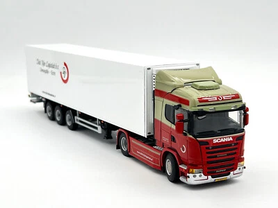 Scania streamline highline reefer trailer "Vijn Logistiek" WSI truck models 1:50 - Image 1 of 4