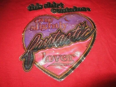 Roach One Slightly Fantastic Lover 1979 rojo talla 46 puntada única Foto 1 de 4