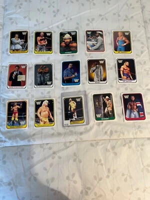 WWF Wrestling Card Merlin #46-60 - Image 1 of 2