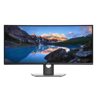 DELL P3418HW 34" Curved LED Monitor 2560x1080 UltraWide Full HD - Bild 1 von 4