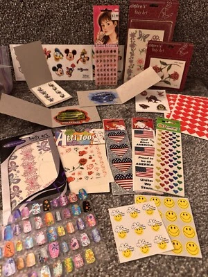Y2K Sticker Tattoo Sandylion Claire’s Body Art Lot Of 19 Vending Machine - Image 1 of 4