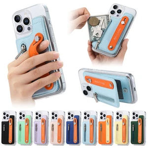 Wristband Leather Phone Case w/ Card Holder For iPhone 16 Pro Max/15/14/13/12/11 - Picture 1 of 20