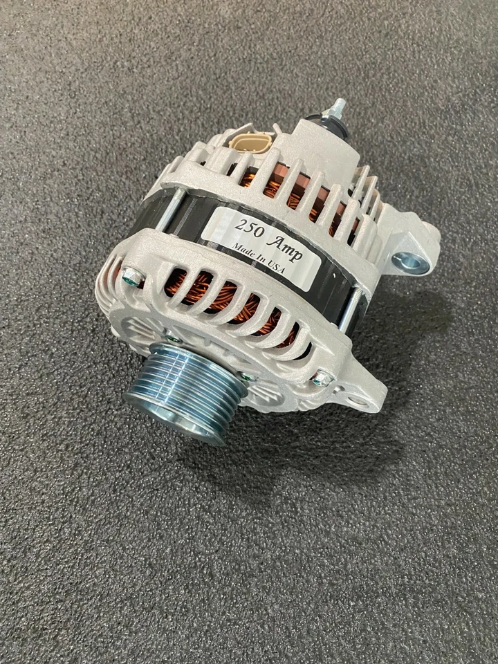 Novo alternador de alta saída 250 ampères compatível com Infiniti G35 M35 Q50 Nissan 350Z  - Imagem 1 de 4