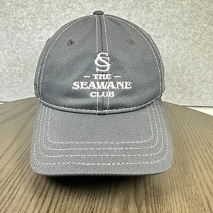 The Seawane Club Baseball Cap Men's L/XL A-Flex Gray Polyester Embroidered - Picture 1 of 10