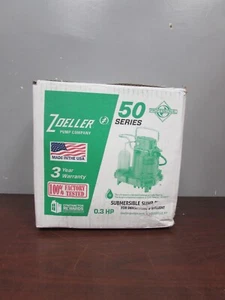 ZOELLER SUBMERSIBLE SUMP PUMP 0.3HP (27F) - Picture 1 of 8