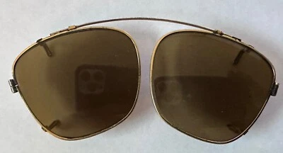 Vintage 1940's Aviator Clip-on Sunglasses C1144 - Image 1 of 3