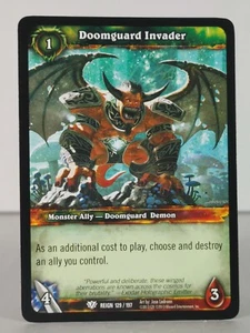 Doomguard Invader - Reign of FIre - 129/197 - World of Warcraft - C - Picture 1 of 46