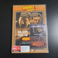Double Feature Desert Thunder / Fear DVD Region Free VGC Free Post