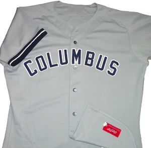JERSEY DE COLECCIÓN AÑOS 80 COLUMBUS CLIPPERS 83' MILB MENORES USADA JUEGO RAWLINGS 48 COSIDA - Imagen 1 de 6