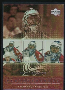 2000-01 Upper Deck Legends Playoff Heroes #PH1 Patrick Roy - Imagen 1 de 2
