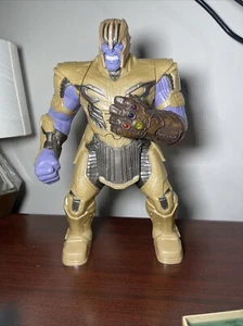 2019 Marvel Avengers Endgame Power Punch Thanos W Sound 14" Actionfigur, funktioniert - Bild 1 von 4