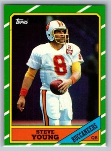 1986 Topps - Steve Young #374 (RC) - HOF NM *TEXCARDS* - Bild 1 von 2