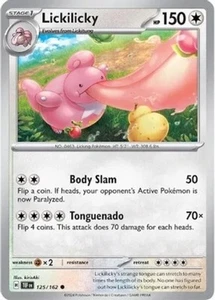Pokemon Lickilicky - 125/162 - Common NM-Mint Temporal Forces - Picture 1 of 1